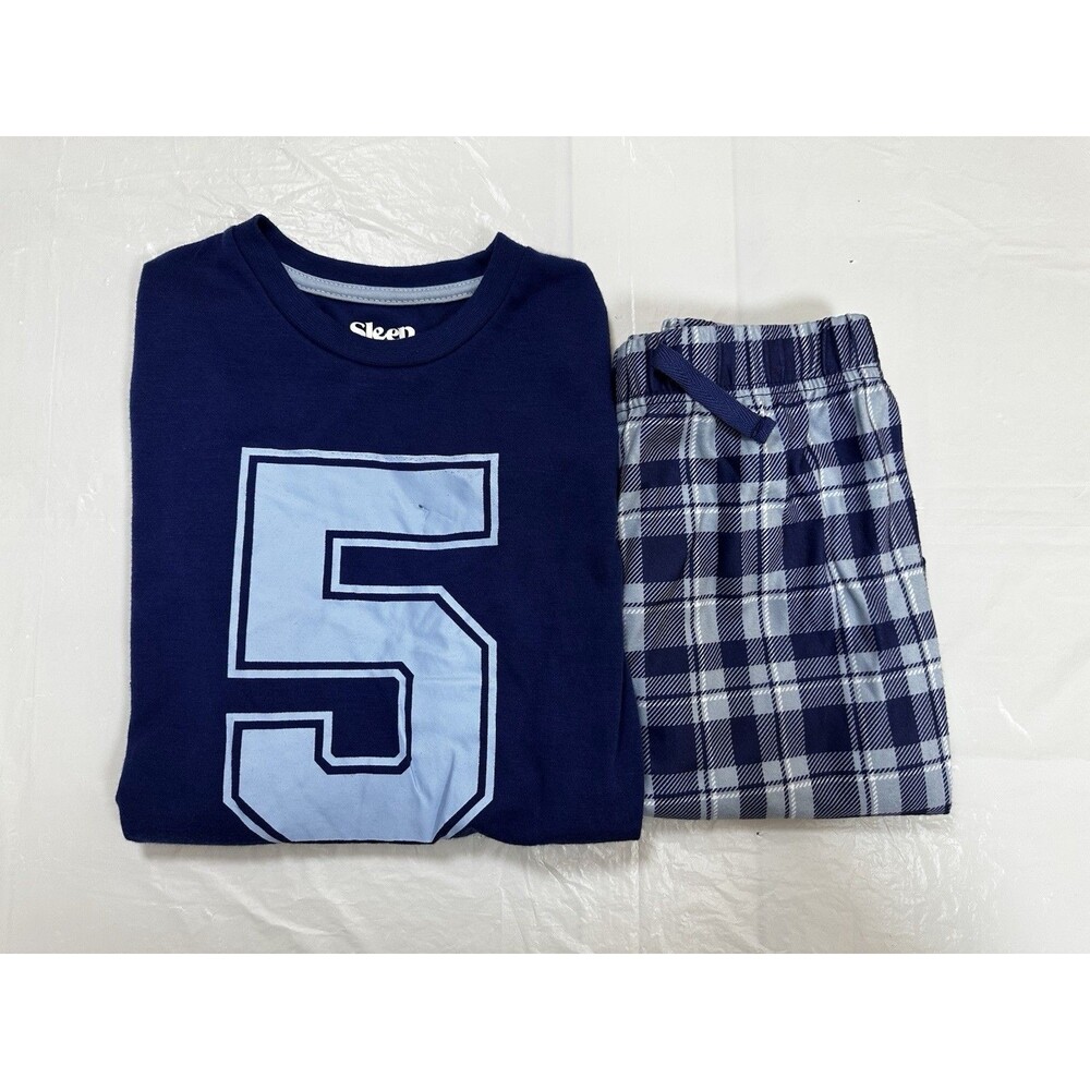 Sleep On It Pajama Set Boy Size M 10/12 A1